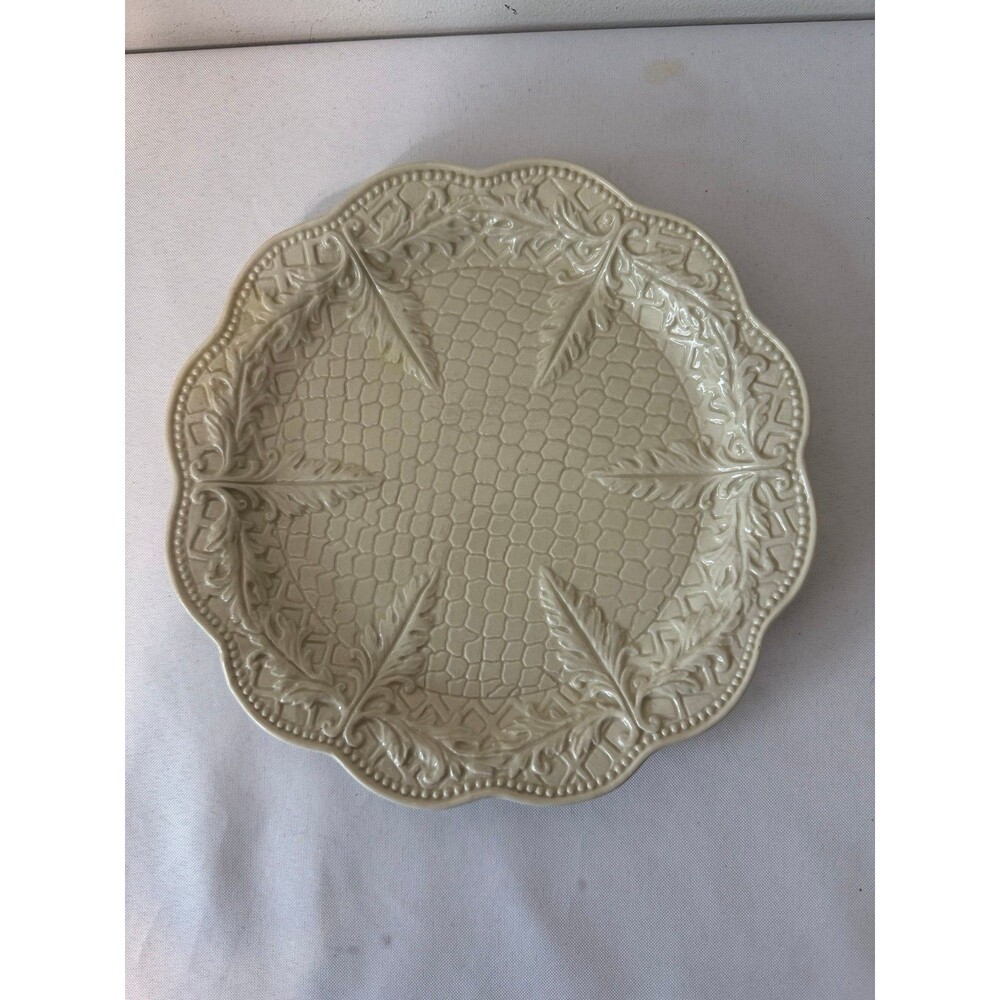 ABRIGADA PORTUGAL DECMA CREAM WARE II STRATA GROUP SALAD PLATE 8.5"